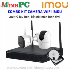 Bộ KIT 2 camera wifi IMOU (01camera trong nhà + 01 camera ngoài trời )