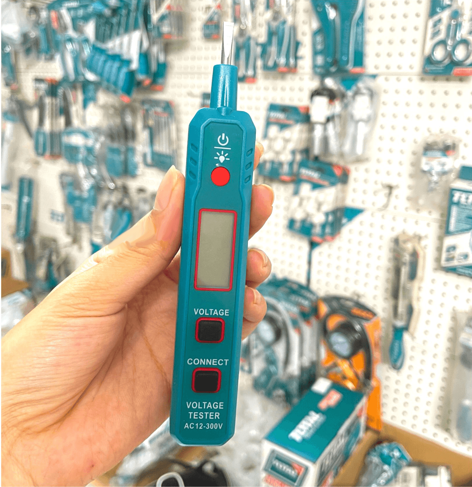 Bút thử điện AC 12-300V Total THT2930021
