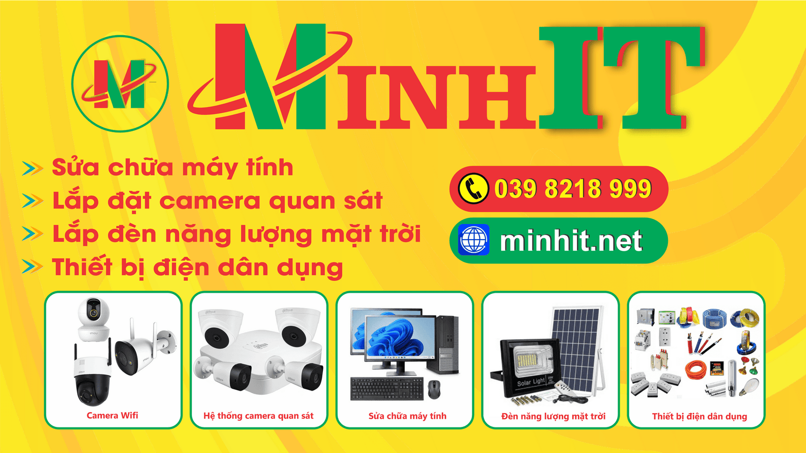 MinhIT - Cửa hàng camera wifi Cao Lãnh - Đồng Tháp